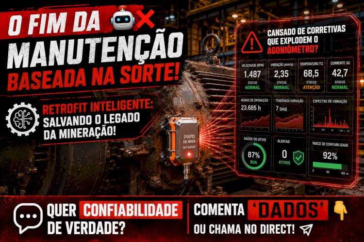 Retrofit Inteligente: A tecnologia que está salvando equipamentos antigos de virarem sucata na mineração