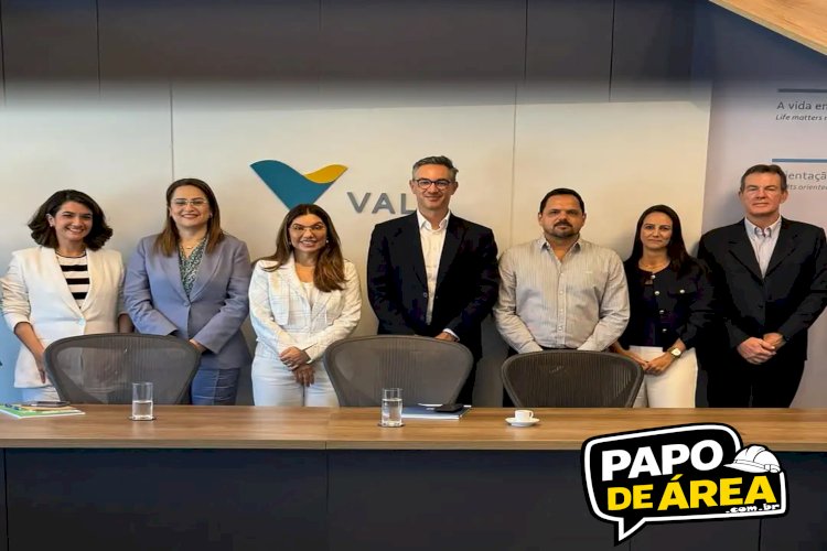 Prefeita de Canaã dos Carajás e Presidente da Vale reforçam parceria em encontro no Rio